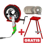 AXXAIR CC121ECO orbitális csővágó, Ø5–121 mm tartomány AXXAIR CC121ECO orbitális csővágó, Ø5–121 mm tartomány