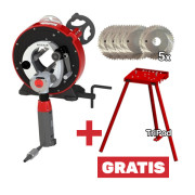 AXXAIR CC122 orbitális csővágó, Ø5–119 mm tartomány AXXAIR CC122 orbitális csővágó, Ø5–119 mm tartomány