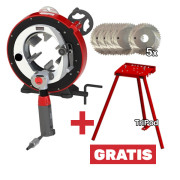 AXXAIR CC222 orbitális csővágó, Ø 55 – 228 mm tartomány AXXAIR CC222 orbitális csővágó, Ø 55 – 228 mm tartomány