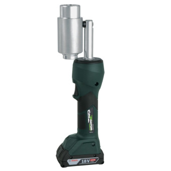 Greenlee LS 50 FLEX akkumulátoros lyukasztó szerszám lemezekhez, Ø 105 mm-ig, 2,5 mm vastagságig