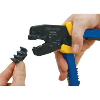 Klauke K 507 WF Krimpelő szerszám cserélhető préspofákkal  kábelvégekhez
