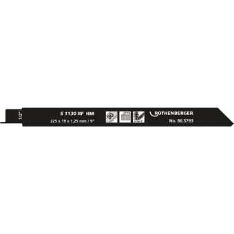 ROTHENBERGER univerzálne HSS bimetalové pílové listy 225 x 20 x 1,5 zrno 30
