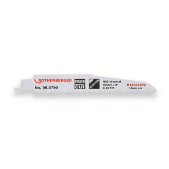 ROTHENBERGER univerzálne HSS bimetalové pílové listy oceľ, nerez 150 x 22 x 1,6 mm, Zpz 8-10