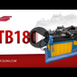ERCOLINA TB180PT – Tüske nélküli csőhajlító Ø 150 mm-ig