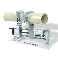 HÜRNER EasyWeld 110 tompahegesztőgép egyenes és szöghegesztésekhez, valamint T-darabok gyártásához