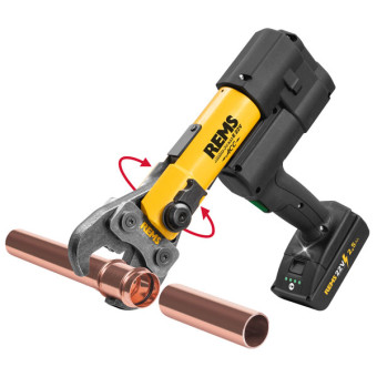 REMS Akku-Press E 22V ACC akkumulátoros présgép