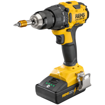 REMS Helix 22V VE akkumulátoros fúrócsavarhúzó szett 22 V 