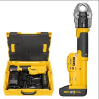 REMS Mini-Press S 22V ACC akkus présgép + 3 MINI préspofa 35 mm-ig
