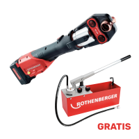 Rothenberger ROMAX 4000 akkumulátoros présgép